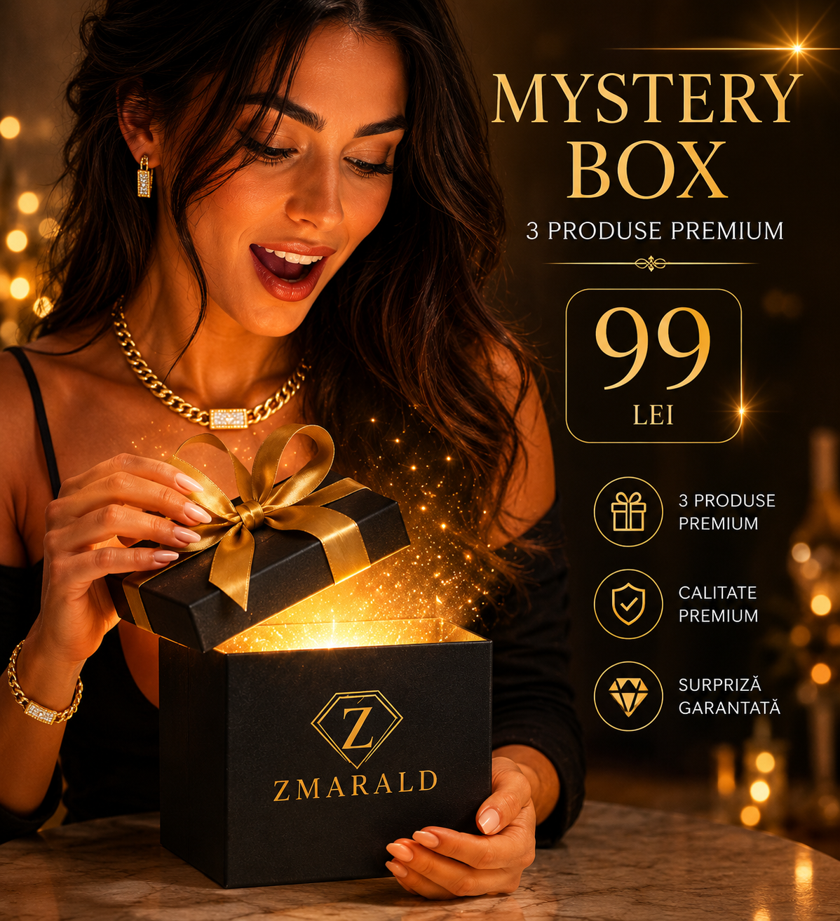 Mystery Box – 3 Bijuterii Surprise