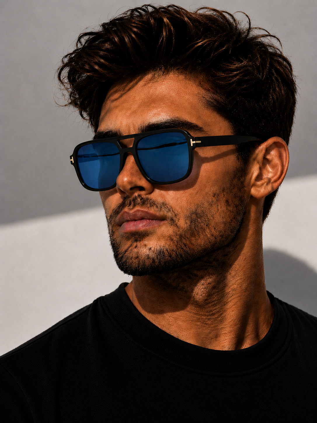 Ochelari de Soare Sport cu Lentile Albastre UV400