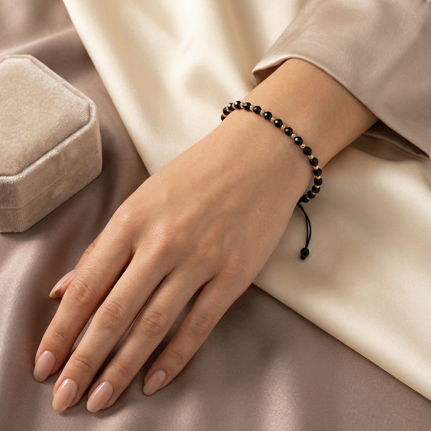 1+1 Gratis! Bratara Eleganta cu Margele Fatetate