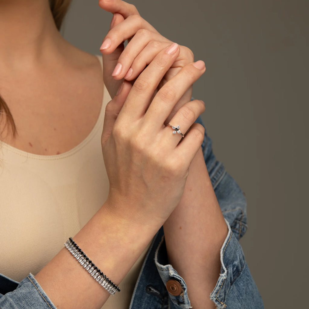 Brățară Tennis Black