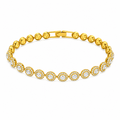 Set Angel Gold Brățară+Colier+Cercei