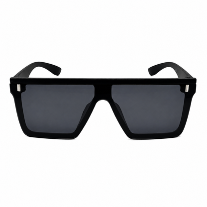 Ochelari de Soare Negri Oversized UV400