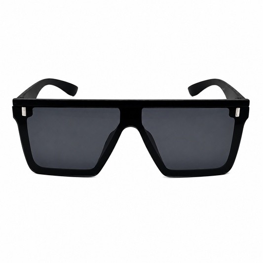 Ochelari de Soare Negri Oversized UV400