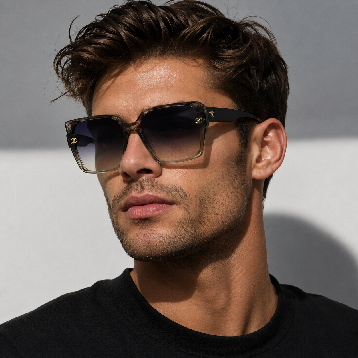 Ochelari de Soare Oversized cu Lentile Degrade