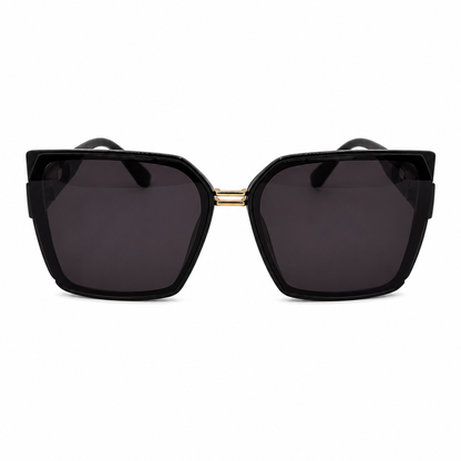 Ochelari de Soare Negri Oversized UV400