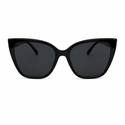 Ochelari de Soare Cat Eye Negri UV400