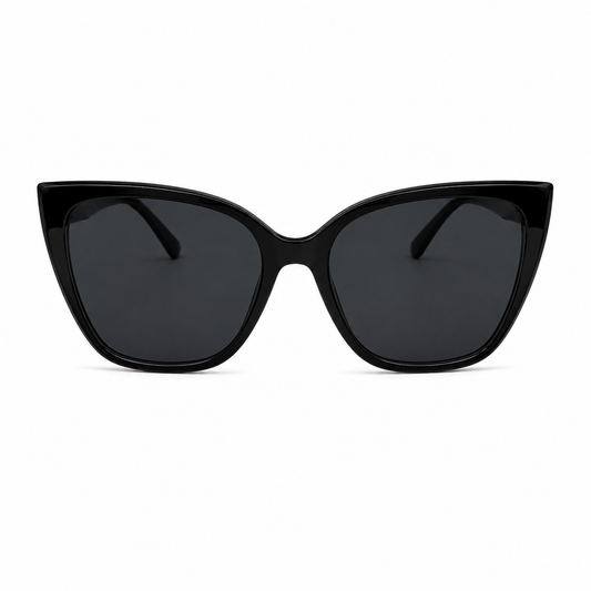 Ochelari de Soare Cat Eye Negri UV400