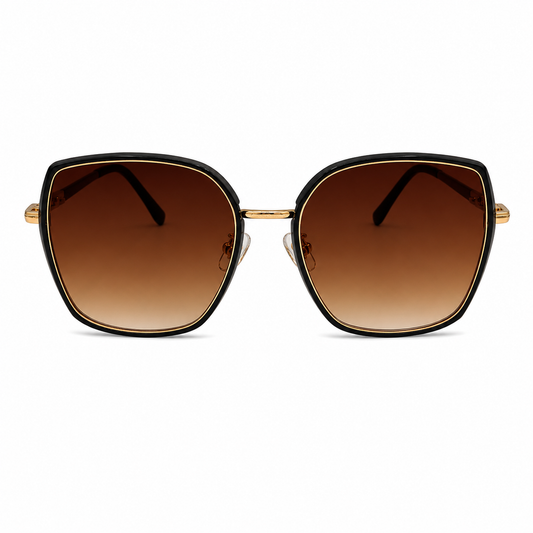 Ochelari de Soare Eleganți cu Lentile Maro Degrade UV400