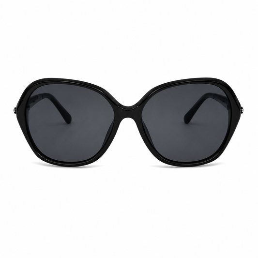 Ochelari de Soare Oversized Negri UV400