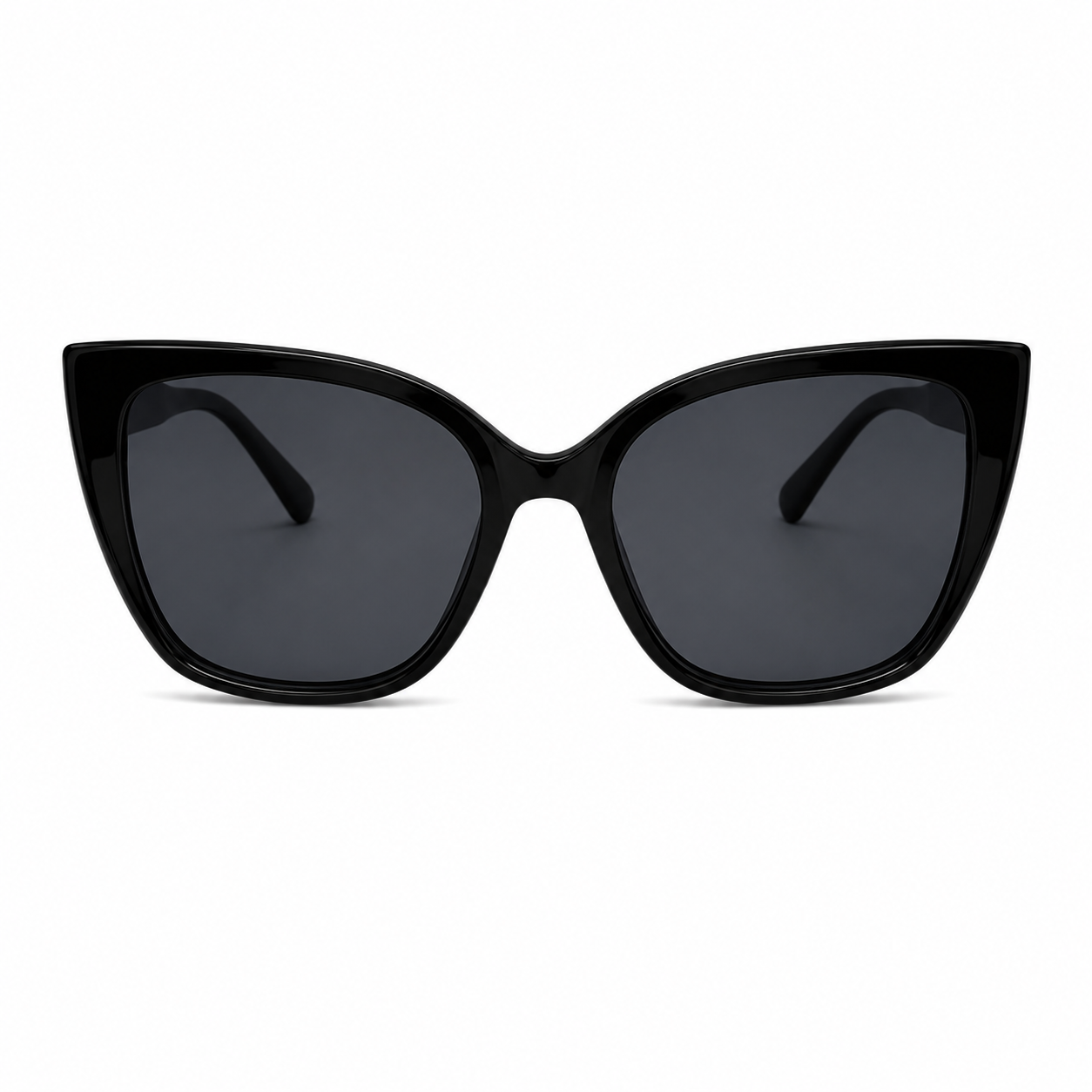 Ochelari de Soare Cat Eye Negri UV400