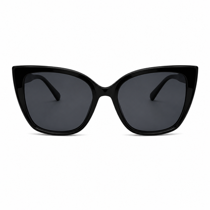 Ochelari de Soare Cat Eye Negri UV400