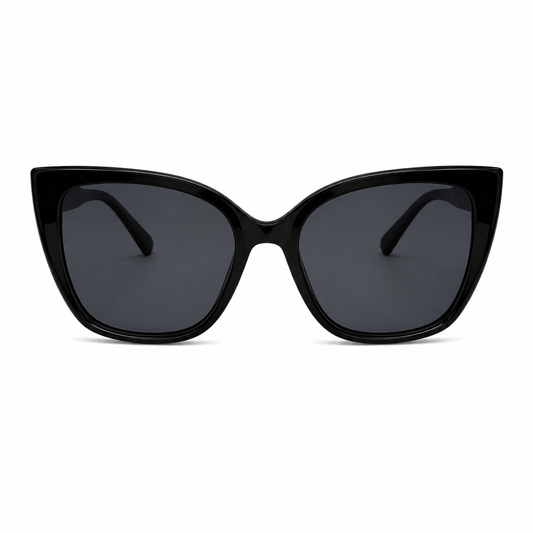 Ochelari de Soare Cat Eye Negri UV400