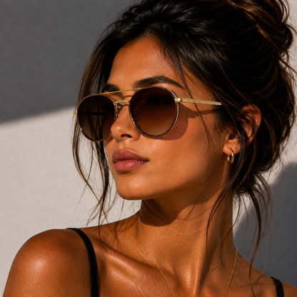 Ochelari de Soare Rotunzi Maro Degrade UV400