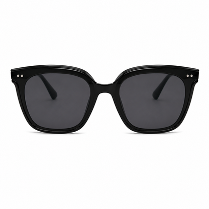 Ochelari de Soare Negri Oversized UV400