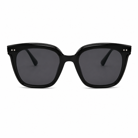 Ochelari de Soare Negri Oversized UV400