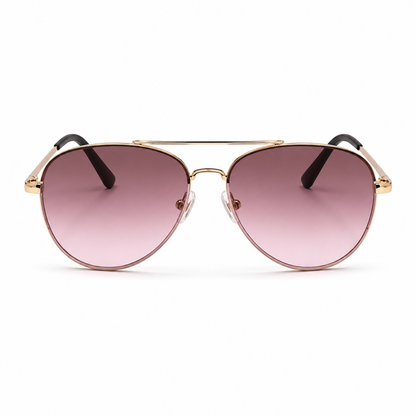 Ochelari de Soare Aviator Roz Degrade UV400