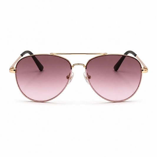 Ochelari de Soare Aviator Roz Degrade UV400
