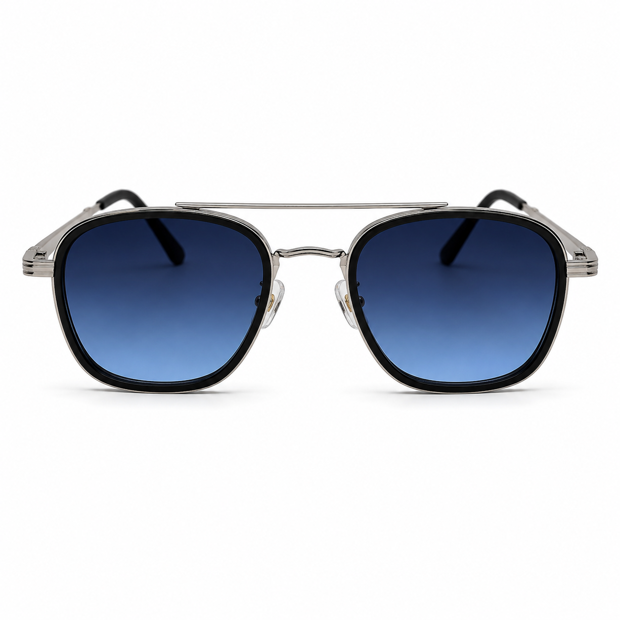 Ochelari de Soare Rotunzi cu Lentile Albastre UV400