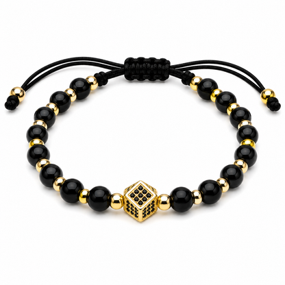 Bratara cu Pandantiv tip Cub Placata cu AUR 18K