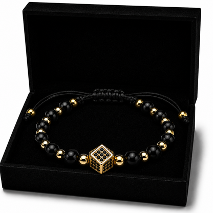 Bratara cu Pandantiv tip Cub Placata cu AUR 18K