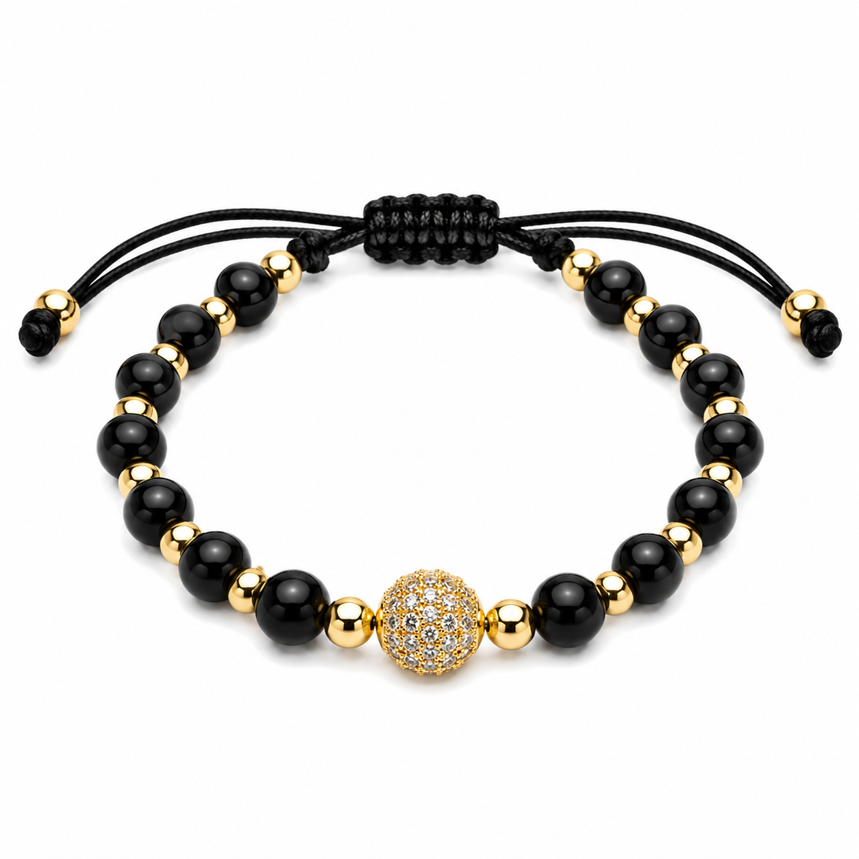 Bratara cu Pandantiv tip Sfera Placata cu AUR 18K