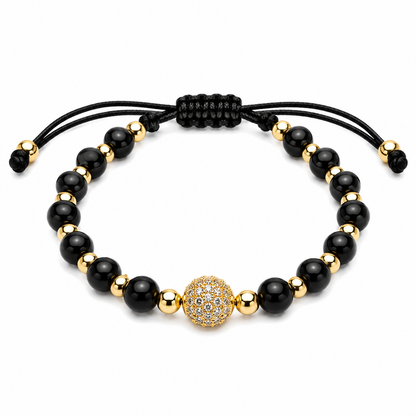 Bratara cu Pandantiv tip Sfera Placata cu AUR 18K