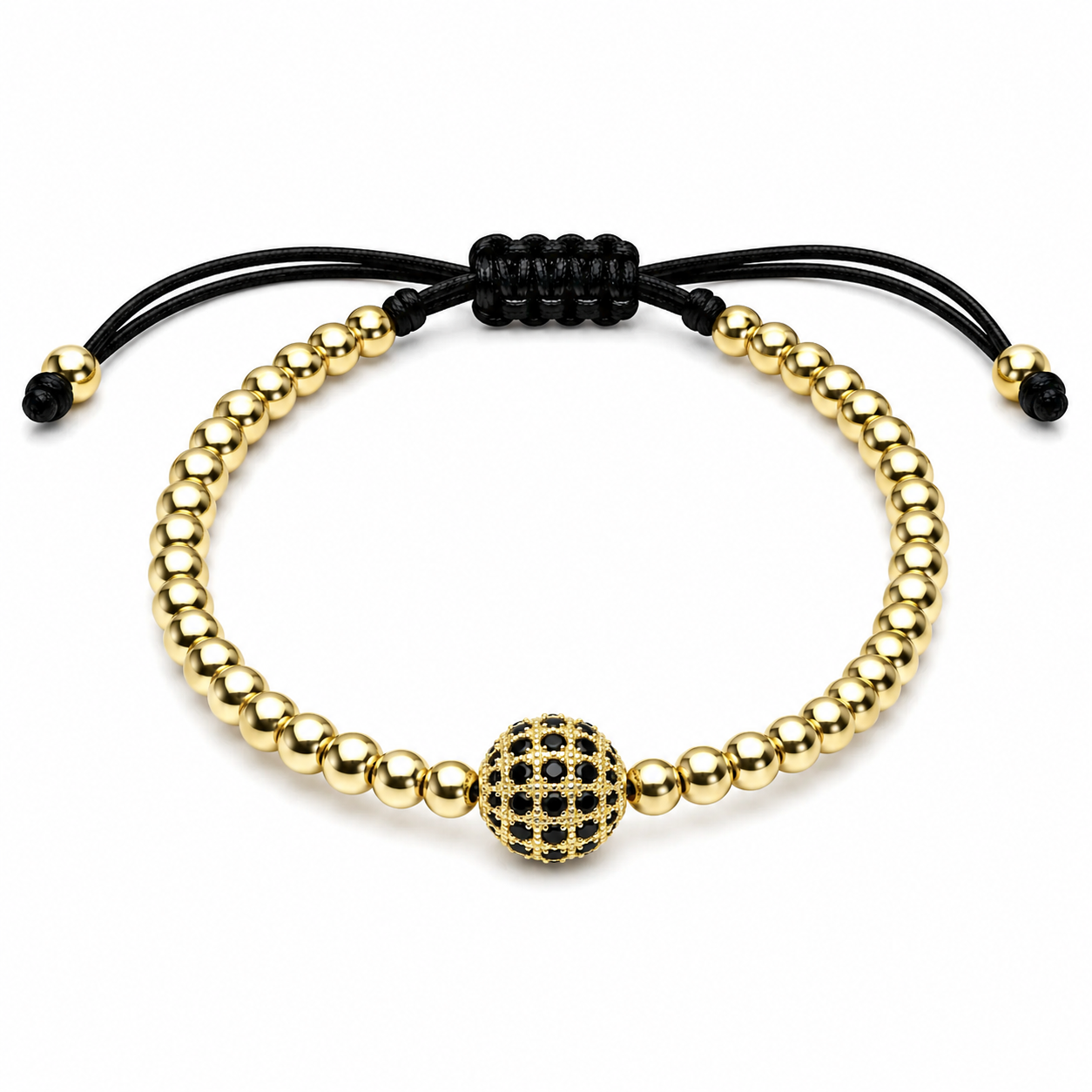 Bratara cu Pandantiv tip Sfera Placata cu AUR 18K