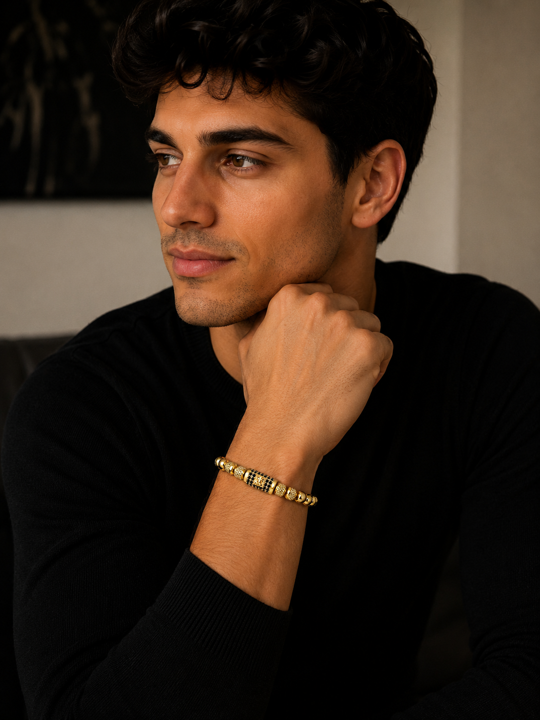 Brățară Royal Lion Gold – Placată cu Aur 18K
