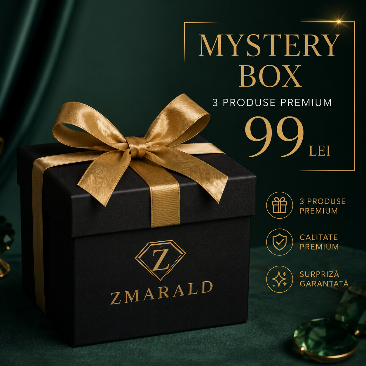 Mystery Box – 3 Bijuterii Surprise