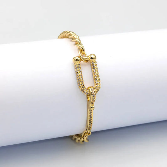 Bratara Tifany Golden Shine