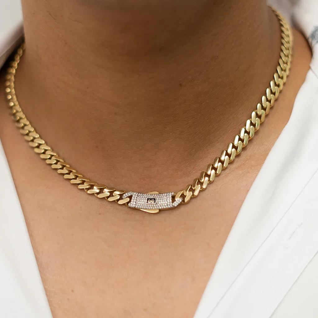 Set Monaco Cuban Auriu Lant+Bratara