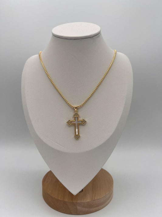 Lănțișor Divine Gold Cross