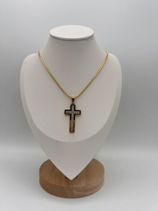 Lănțișor Noir Faith Cross