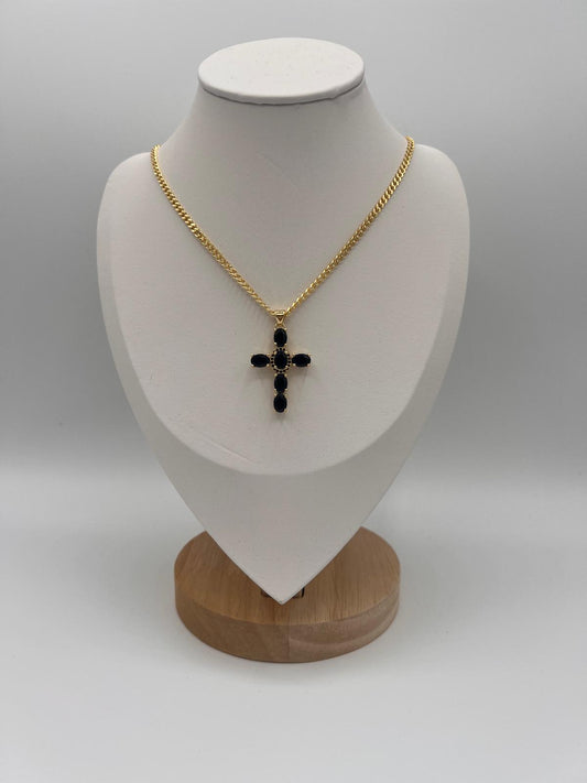 Lănțișor Royal Black Cross