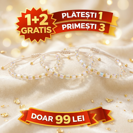 1+2 Gratis! Bratara Roze Cub