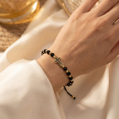 Set Lănțișor + Brățară Black Gold OFERTA DOAR 119 LEI