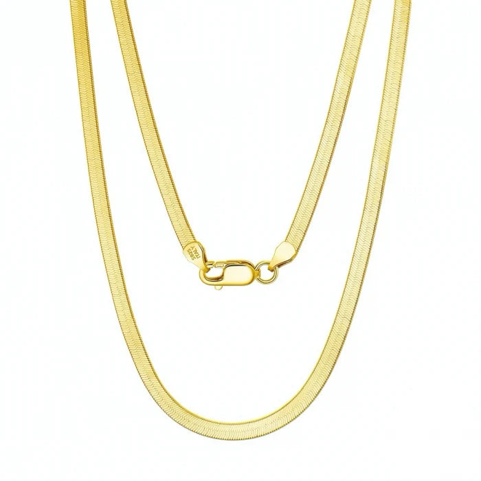 Set cu Lant si Bratara Una Vida Snake Gold for Men